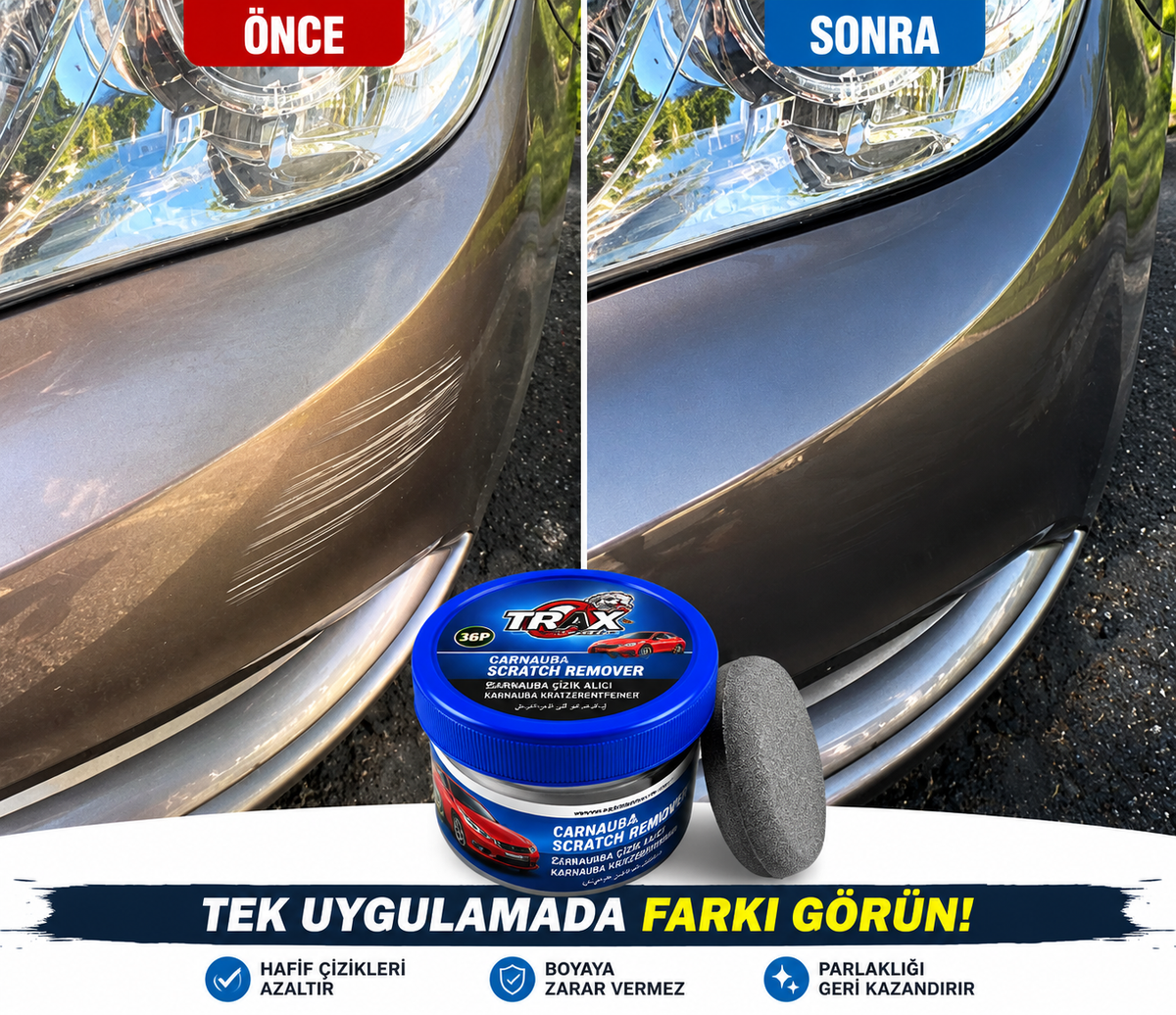 Araba Çizik Giderici Pasta Cila Çizik Alıcı Carnauba Oto Araç Parlatıcı Pasta Cila Oto Bak